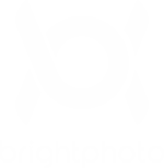 logo brightphoto pionowe